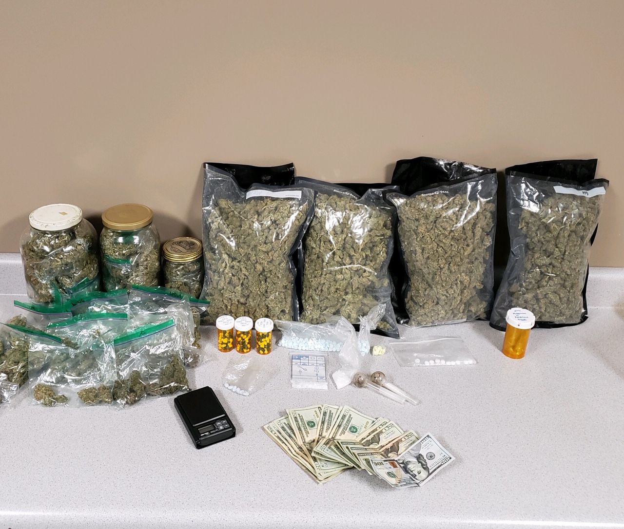 David Marshall drugs seized